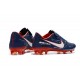 Nike Mercurial Vapor Flyknit Ultra FG - Crampons Nouveau Nike Bleu Rouge