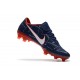 Nike Mercurial Vapor Flyknit Ultra FG - Crampons Nouveau Nike Bleu Rouge