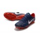 Nike Mercurial Vapor Flyknit Ultra FG - Crampons Nouveau Nike Bleu Rouge