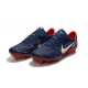 Nike Mercurial Vapor Flyknit Ultra FG - Crampons Nouveau Nike Bleu Rouge