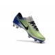 Nike Mercurial Vapor Flyknit Ultra FG - Crampons Nouveau Nike Argent Bleu