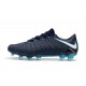 Nouveau Nike Crampons Hypervenom Phantom III FG Bleu Blanc