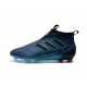 2017 Chaussures Adidas ACE17+ Purecontrol FG Bleu Noir