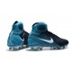 Crampons De Foot Nike Magista Obra 2 FG ACC Blanc Bleu Noir