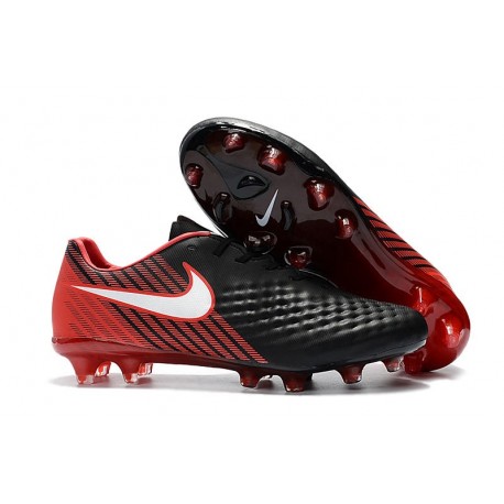 Nouvelles - Crampons foot Nike Magista Opus II FG - Noir Rouge Blanc