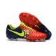 Nike Tiempo Legend VII FG - Chaussures de Football pour Hommes Rouge Bleu Volt