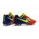 Nike Tiempo Legend VII FG - Chaussures de Football pour Hommes Rouge Bleu Volt