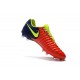 Nike Tiempo Legend VII FG - Chaussures de Football pour Hommes Rouge Bleu Volt