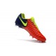 Nike Tiempo Legend VII FG - Chaussures de Football pour Hommes Rouge Bleu Volt