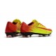 Chaussures de Foot Nike Mercurial Vapor XI FG Rouge Jaune