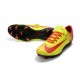 Chaussures de Foot Nike Mercurial Vapor XI FG Rouge Jaune