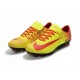 Chaussures de Foot Nike Mercurial Vapor XI FG Rouge Jaune