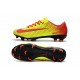 Chaussures de Foot Nike Mercurial Vapor XI FG Rouge Jaune