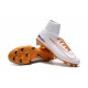 Chaussures de Foot Pas Cher Nike Mercurial Superfly V FG - Blanc Or