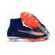 Chaussures de Foot Pas Cher Nike Mercurial Superfly V FG - Bleu Royal Chrome Carmin