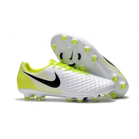 Nouvelles - Crampons foot Nike Magista Opus II FG - Blanc Noir Volt