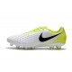 Nouvelles - Crampons foot Nike Magista Opus II FG - Blanc Noir Volt