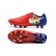 Chaussures De Football Nike - Nike Magista Opus II FG - Terrain Sec - Barcelona Rouge Bleu