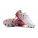 Chaussures De Football - Nike Magista Opus II FG - Blanc Rouge