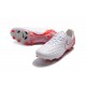 Chaussures De Football - Nike Magista Opus II FG - Blanc Rouge