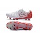 Chaussures De Football - Nike Magista Opus II FG - Blanc Rouge