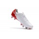 Chaussures De Football - Nike Magista Opus II FG - Blanc Rouge