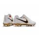 Nouvelles Crampons pour Hommes - Nike Tiempo Legend VII FG Blanc Or Noir