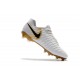 Nouvelles Crampons pour Hommes - Nike Tiempo Legend VII FG Blanc Or Noir