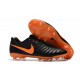 Nouvelles Crampons pour Hommes - Nike Tiempo Legend VII FG Noir Orange