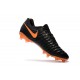 Nouvelles Crampons pour Hommes - Nike Tiempo Legend VII FG Noir Orange