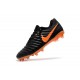 Nouvelles Crampons pour Hommes - Nike Tiempo Legend VII FG Noir Orange