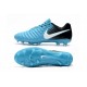 Nouvelles Crampons pour Hommes - Nike Tiempo Legend VII FG Bleu Gamma Blanc Obsidienne Bleu Glacier