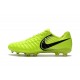 Nouvelles Crampons pour Hommes - Nike Tiempo Legend VII FG Volt Noir