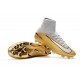 Chaussures de Football Nike Mercurial Superfly V FG - Hommes - Quinto Triunfo Or Blanc
