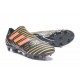 Chaussures de Football pour Hommes Adidas Nemeziz 17+ 360 Agility FG Noir Rouge Tactile Gold Metallic