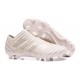 Chaussures de Football pour Hommes Adidas Nemeziz 17+ 360 Agility FG Marron clair Sésame Craie