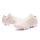 Chaussures de Football pour Hommes Adidas Nemeziz 17+ 360 Agility FG Marron clair Sésame Craie