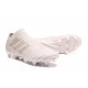 Chaussures de Football pour Hommes Adidas Nemeziz 17+ 360 Agility FG Marron clair Sésame Craie