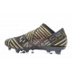 Chaussures de Football pour Hommes Adidas Nemeziz 17+ 360 Agility FG Noir Rouge Tactile Gold Metallic