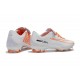 Nouveau Chaussures de Foot Nike Mercurial Vapor 11 FG Blanc Orange