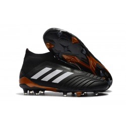 Chaussures de Football 2018 - adidas Predator 18+ FG Noir Blanc Rouge