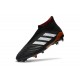 Chaussures de Football 2018 - adidas Predator 18+ FG Noir Blanc Rouge