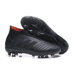 Chaussures de Football 2018 - adidas Predator 18+ FG Tout Noir