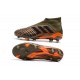 Chaussures de Football 2018 - adidas Predator 18+ FG Olive Noir Orange Vif