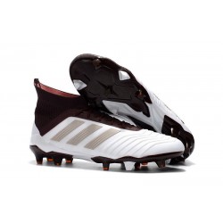 Chaussures de Football Pour Hommes - adidas Predator 18.1 FG Brun Blanc