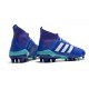 Chaussures de Football Pour Hommes - adidas Predator 18.1 FG Bleu Blanc