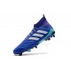 Chaussures de Football Pour Hommes - adidas Predator 18.1 FG Bleu Blanc