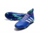 Chaussures de Football Pour Hommes - adidas Predator 18.1 FG Bleu Blanc