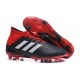 Chaussures de Football Pour Hommes - adidas Predator 18.1 FG Noir Rouge Blanc