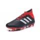 Chaussures de Football Pour Hommes - adidas Predator 18.1 FG Noir Rouge Blanc